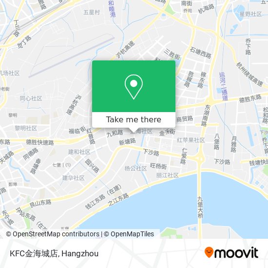 KFC金海城店 map