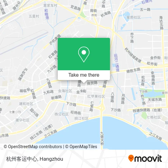 杭州客运中心 map