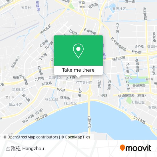 金雅苑 map