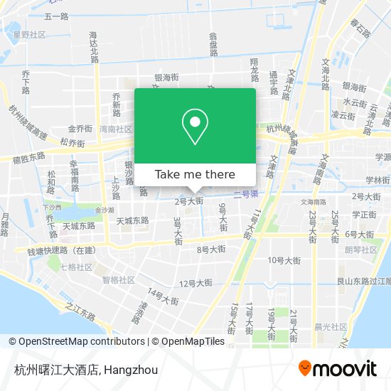 杭州曙江大酒店 map