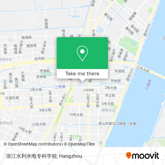 浙江水利水电专科学校 map