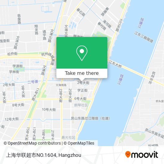 上海华联超市NO.1604 map