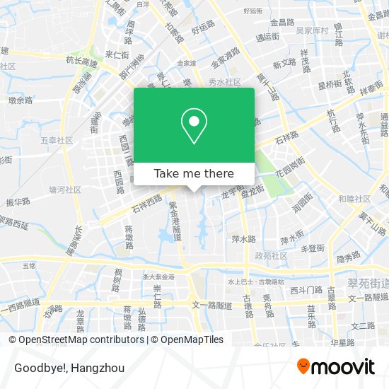 Goodbye! map