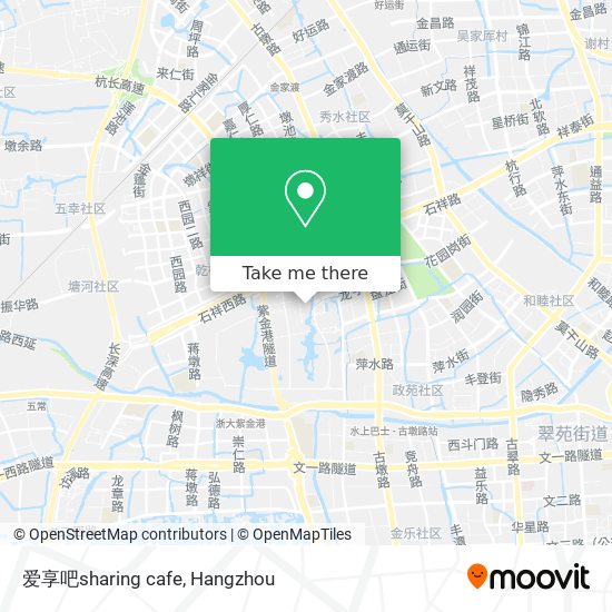 爱享吧sharing cafe map