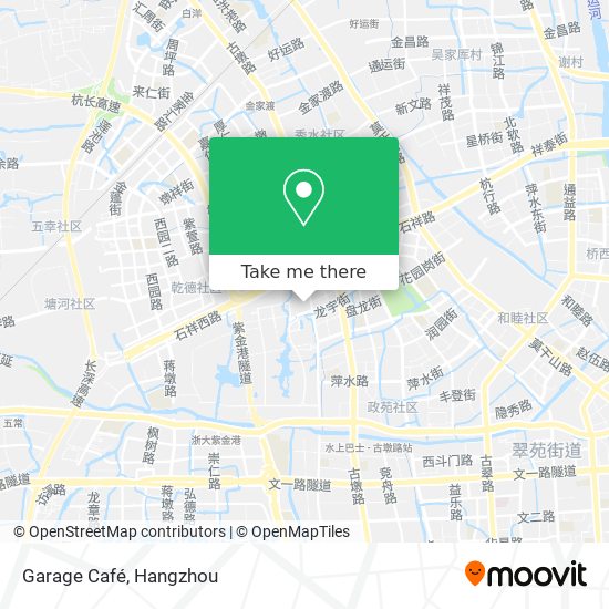 Garage Café map