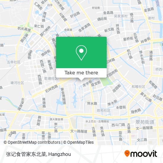 张记食管家东北菜 map