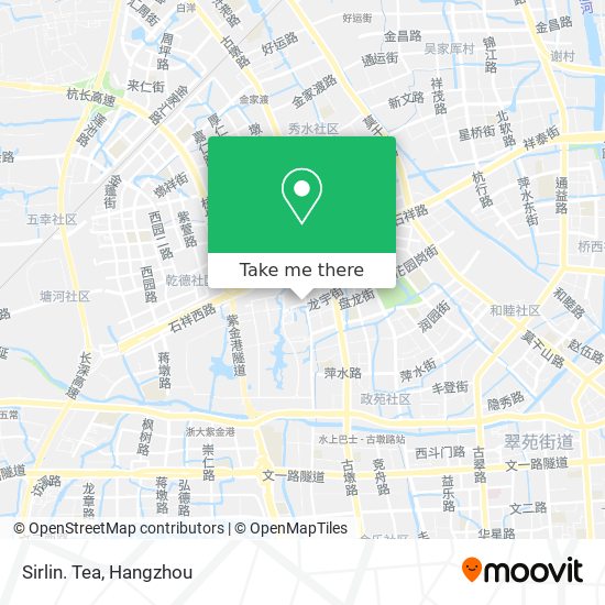 Sirlin. Tea map