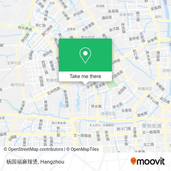 杨国福麻辣烫 map