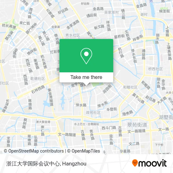 浙江大学国际会议中心 map