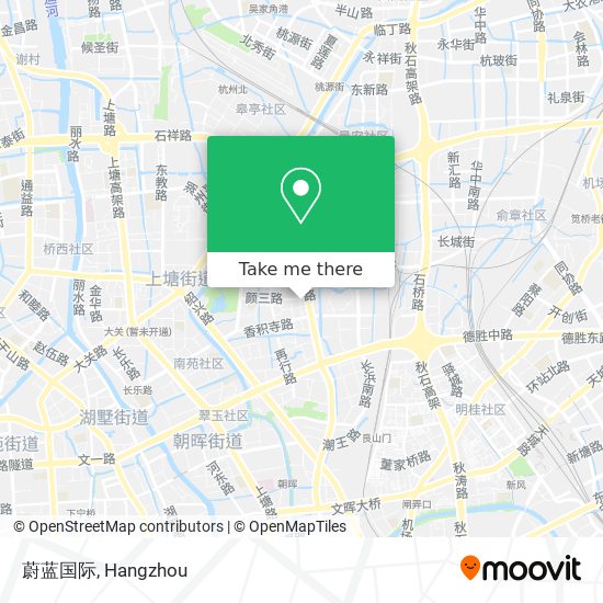 蔚蓝国际 map
