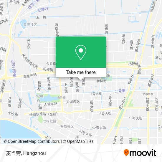 麦当劳 map