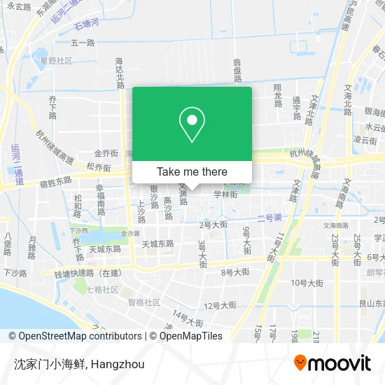 沈家门小海鲜 map