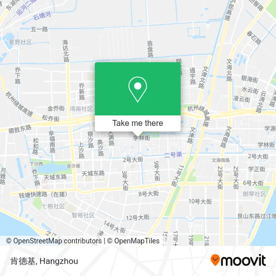 肯德基 map