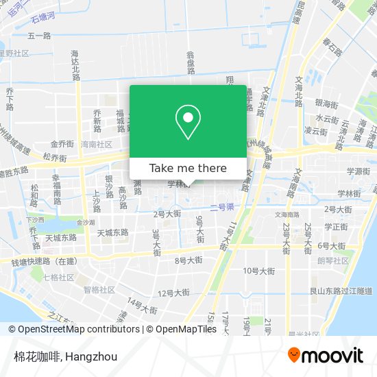 棉花咖啡 map