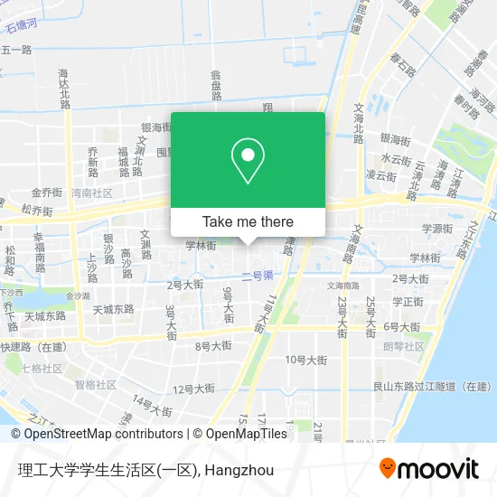 理工大学学生生活区(一区) map
