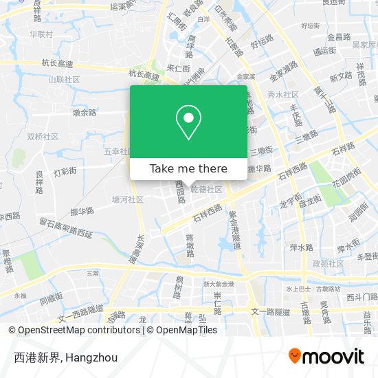 西港新界 map