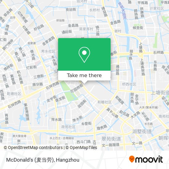 McDonald's (麦当劳) map