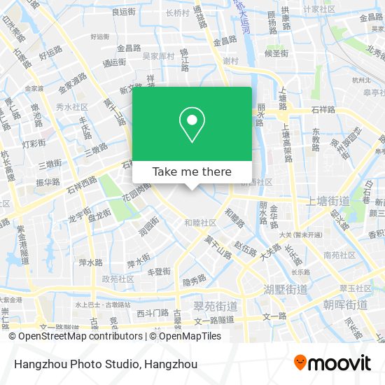 Hangzhou Photo Studio map