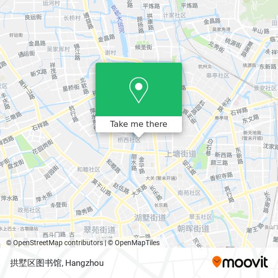 拱墅区图书馆 map