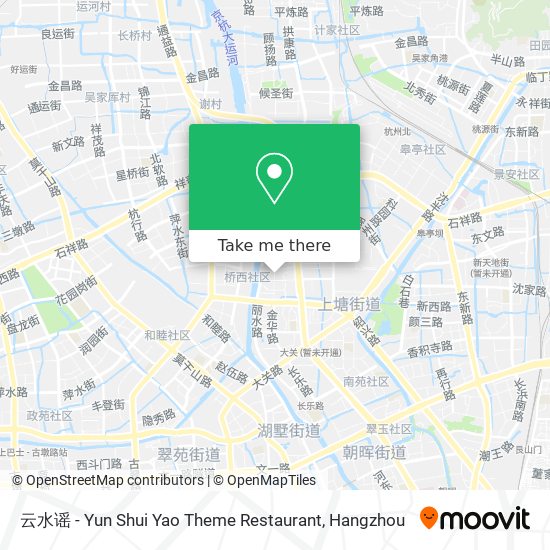 云水谣 - Yun Shui Yao Theme Restaurant map