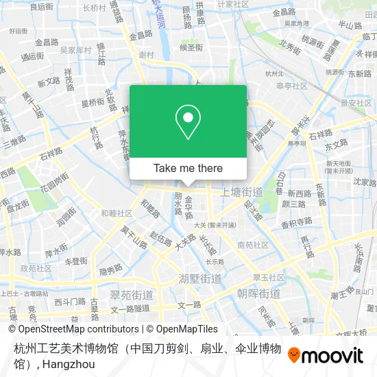 杭州工艺美术博物馆（中国刀剪剑、扇业、伞业博物馆） map