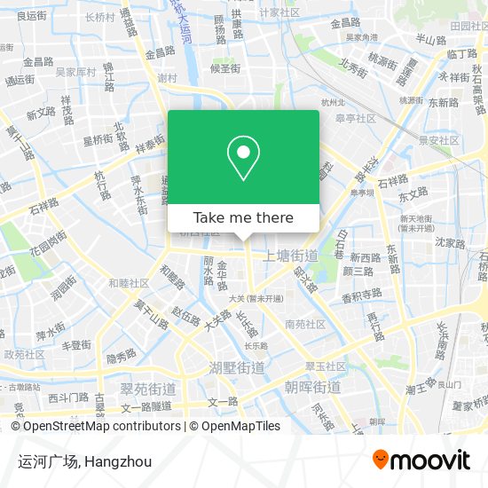 运河广场 map