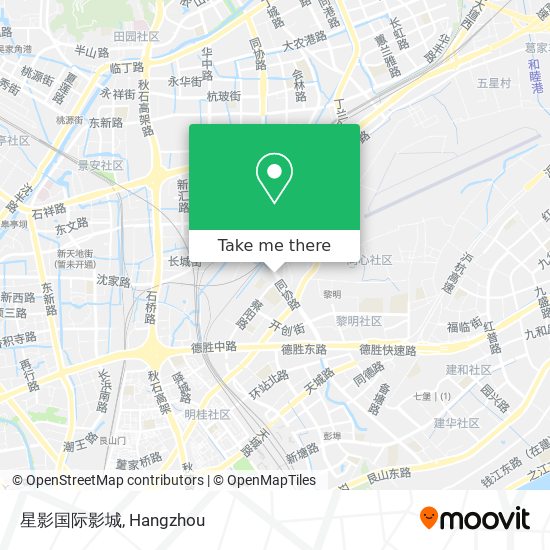 星影国际影城 map
