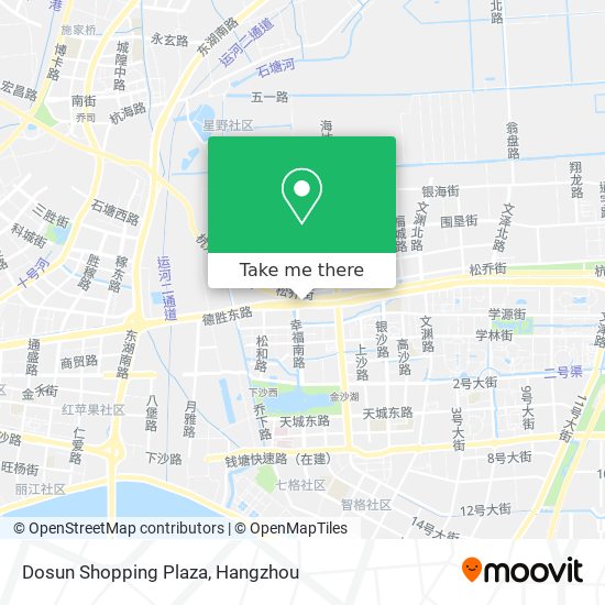 Dosun Shopping Plaza map