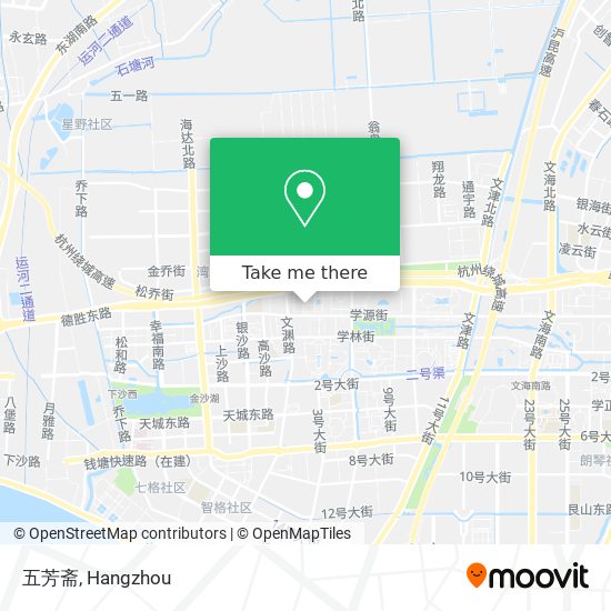 五芳斋 map