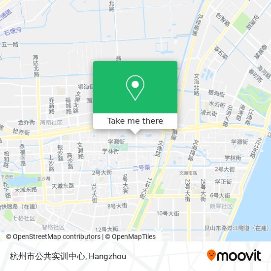 杭州市公共实训中心 map