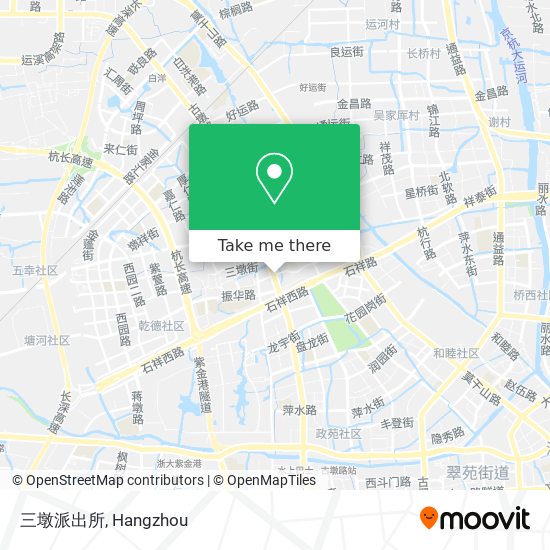 三墩派出所 map