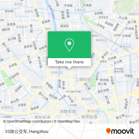 33路公交车 map