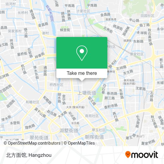 北方面馆 map