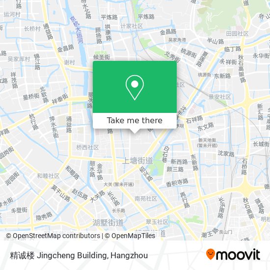 精诚楼 Jingcheng Building map