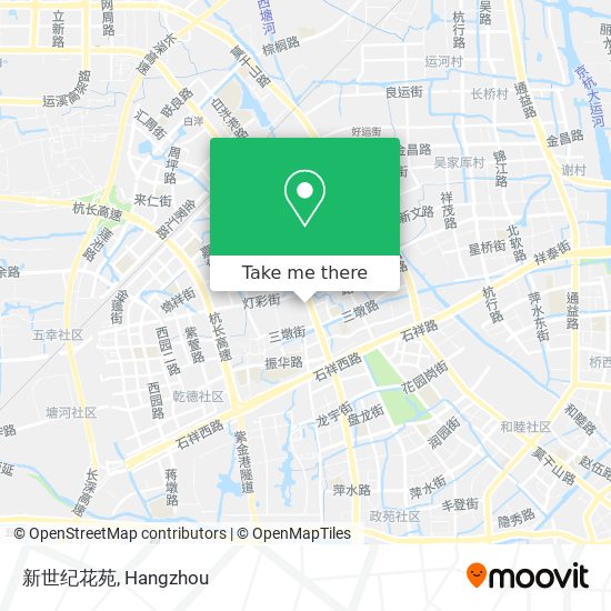 新世纪花苑 map