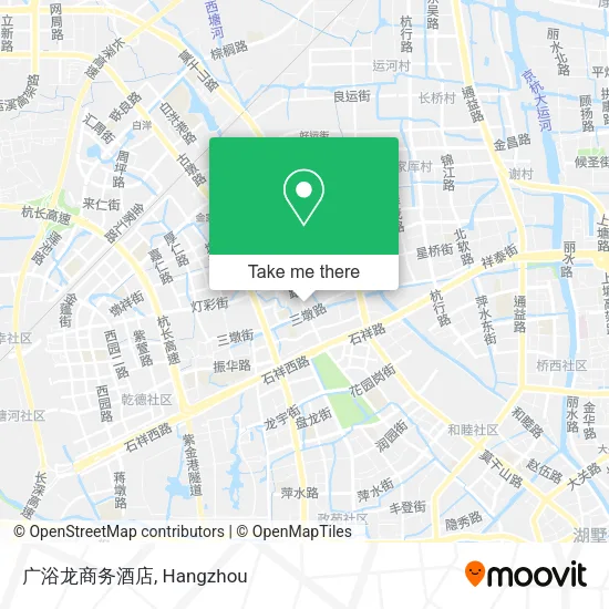 广浴龙商务酒店 map