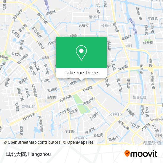 城北大院 map