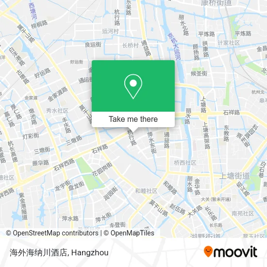 海外海纳川酒店 map