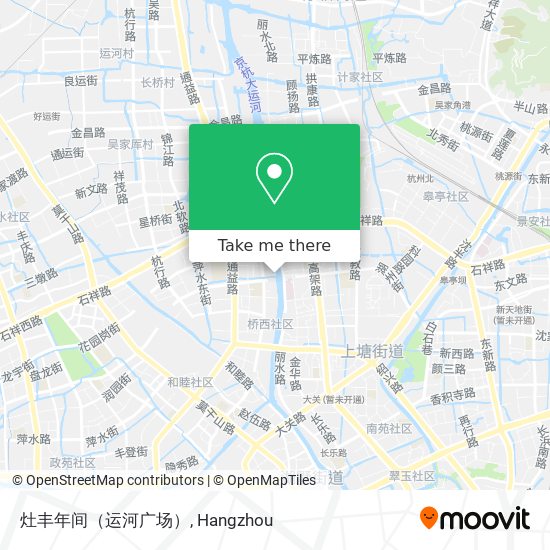灶丰年间（运河广场） map