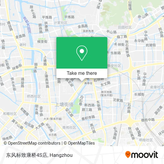 东风标致康桥4S店 map