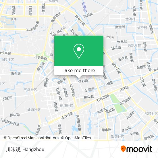 川味观 map