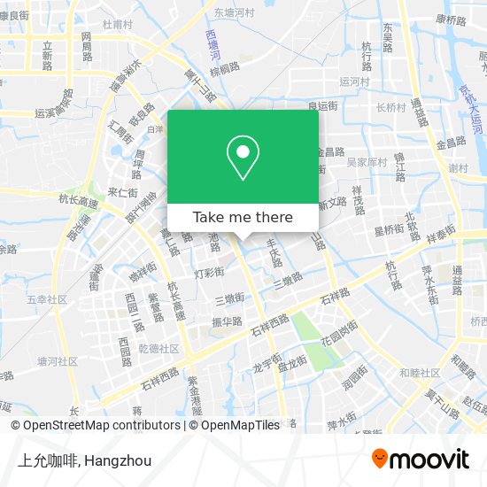 上允咖啡 map