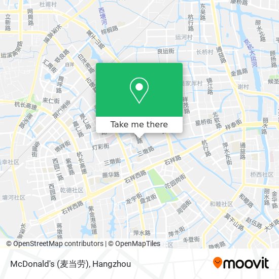McDonald's (麦当劳) map