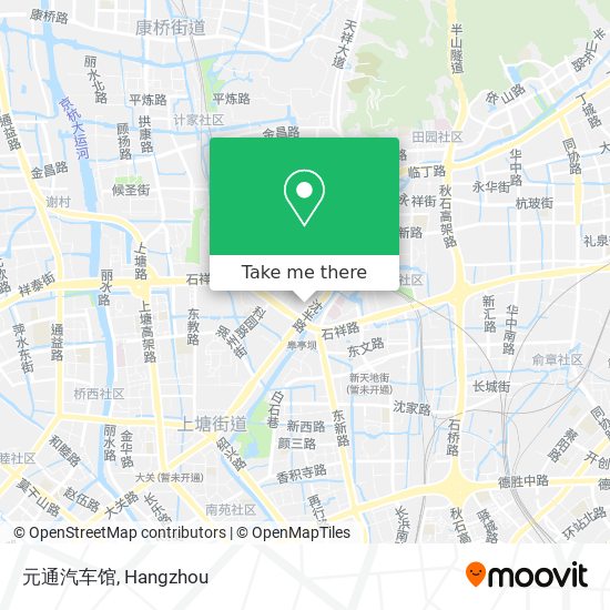 元通汽车馆 map