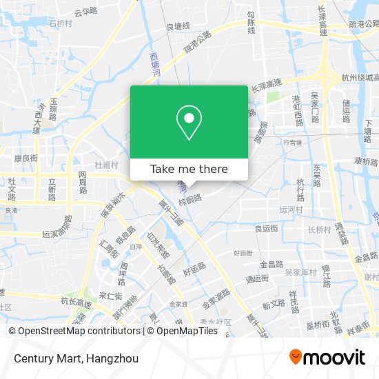 Century Mart map