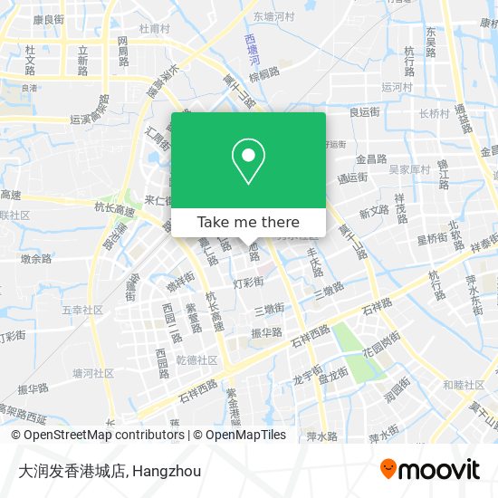 大润发香港城店 map