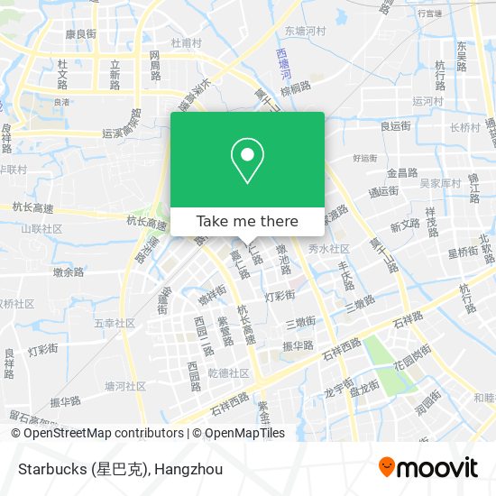 Starbucks (星巴克) map