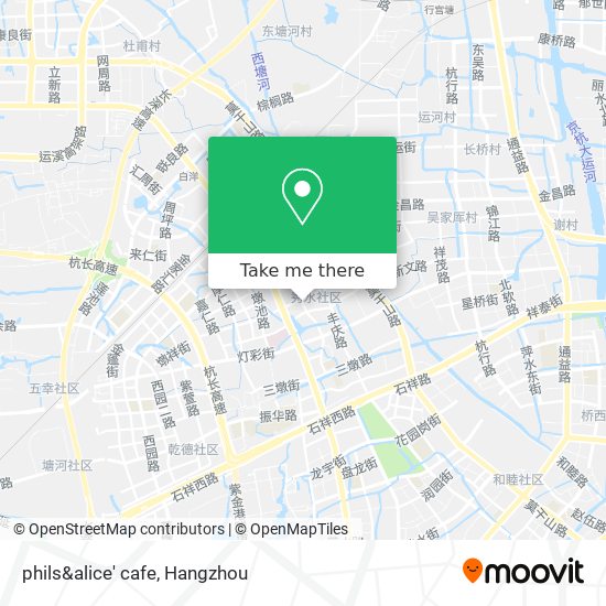 phils&alice' cafe map