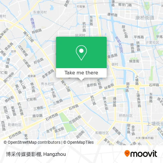 博采传媒摄影棚 map