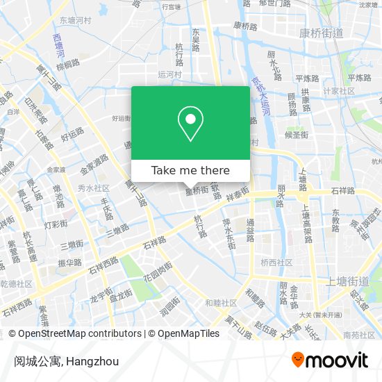 阅城公寓 map